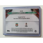 Kép 2/2 - TOPPS  Chrome Club Competitions 2023-24 SZOBOSZLAI Dominik (Liverpool) AUTOGRAPH saját kezűleg aláírt focis kártya CA-DS