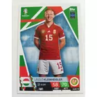 Kép 15/19 - HUN 1-18 Basecard SET focis kártyák (Hungary) TOPPS Match Attax Euro 2024 (összes 18 kártya) Szoboszlaival