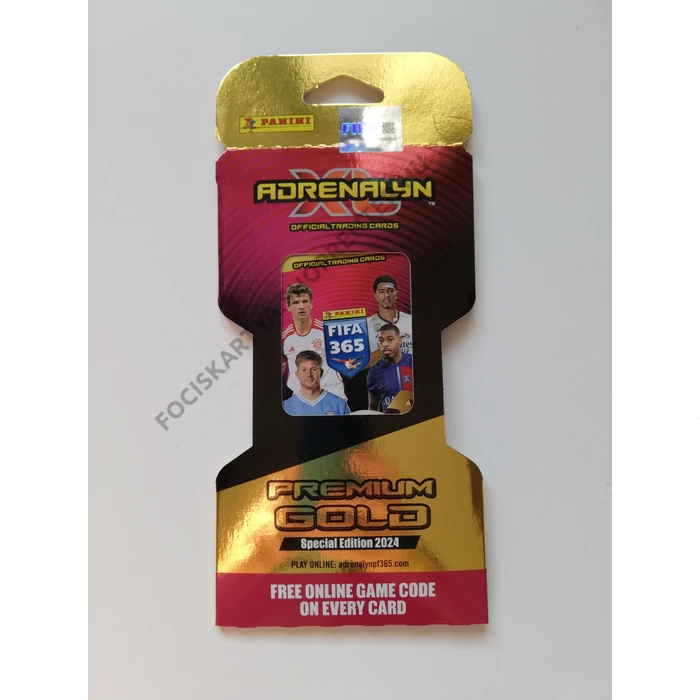 PRÉMIUM GOLD FOCIS KÁRTYA CSOMAG Panini Adrenalyn FIFA365 2024 - limited lista a leírásban, akár NEYMAR is