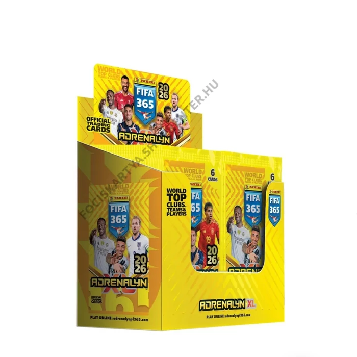 Panini FIFA365 2026 focis kártya csomag - 50 darabos 