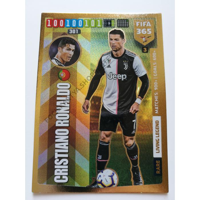 3 Cristiano Ronaldo Living Legend focis kártya (Juventus) FIFA365 2020 - Rare (Legends, Top