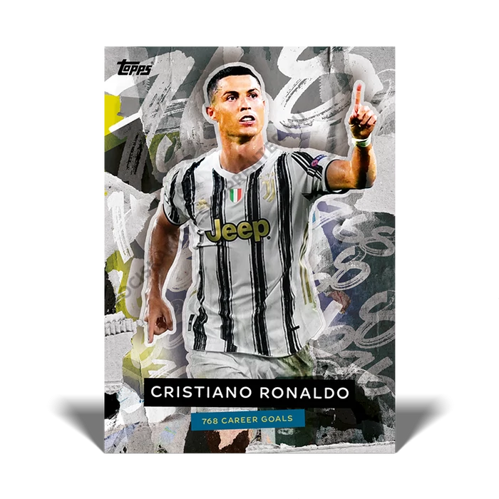 TOPPS - the Greatest Goalscorer of all-time  - Cristiano Ronaldo 768 goals in career
